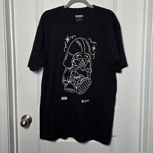 NWT Stars Wars 100% Cotton Tee - L Black